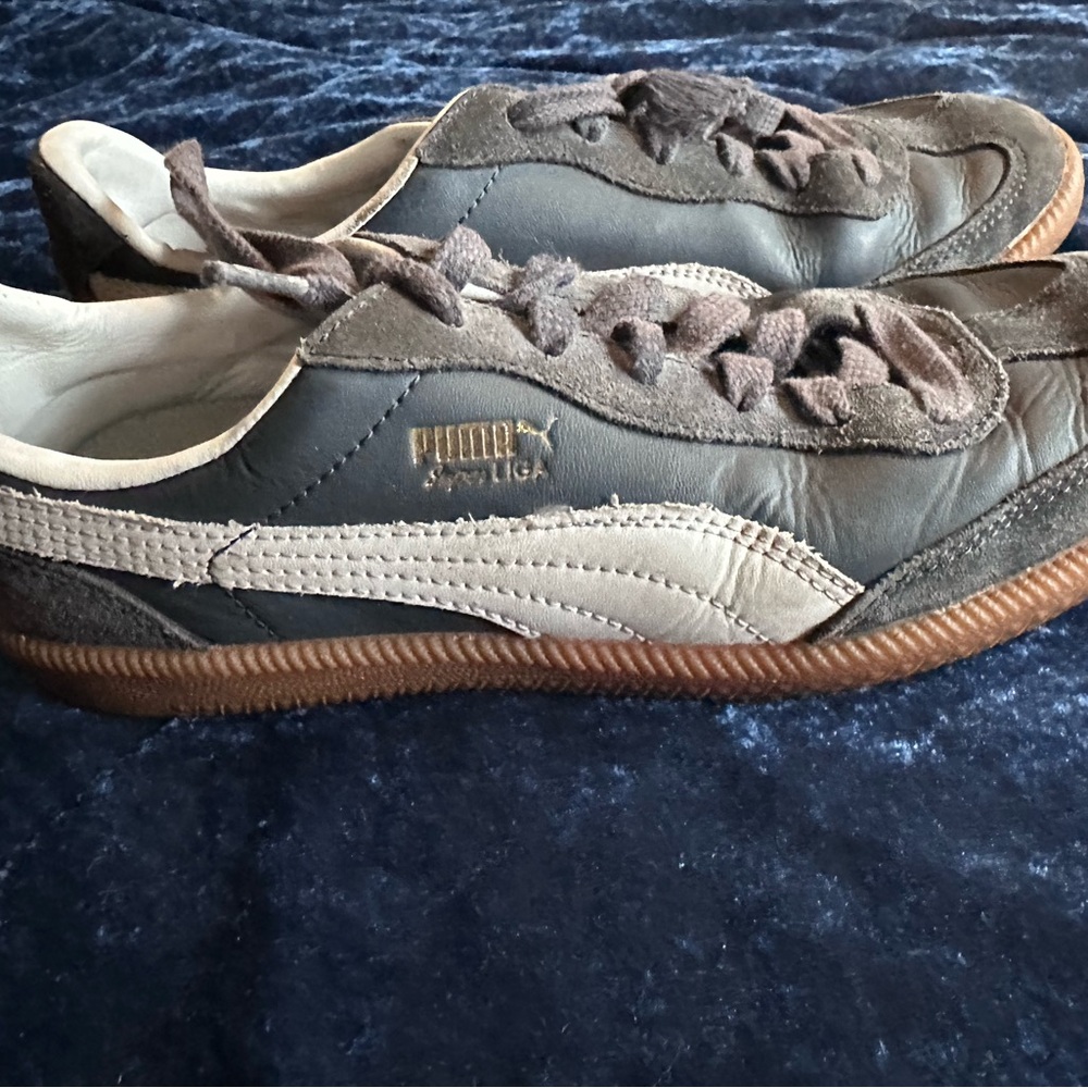 Puma Super Liga Gray and